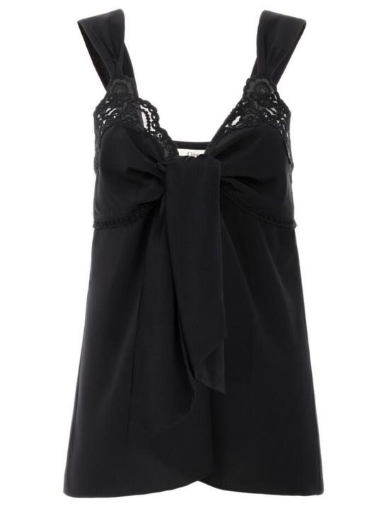 26FW 끌로에 블라우스 CH26UHT77005 001 NERO
