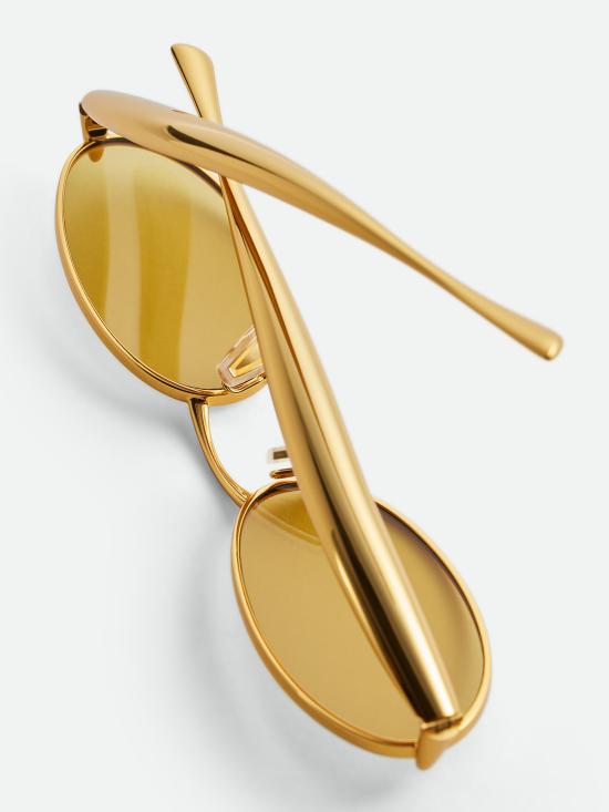 26FW 보테가베네타 선글라스 821495V4450 8224 ORO - BOTTEGA VENETA
