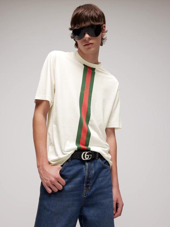 26FW 구찌 반팔 티셔츠 864626XJHYA 9066 Bianco - GUCCI