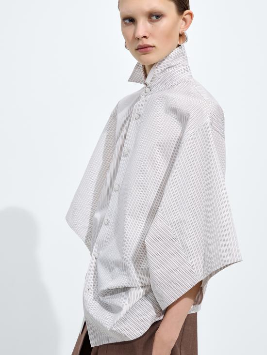 26FW 보테가베네타 셔츠 869829V6S90 2123 BIANCO - BOTTEGA VENETA