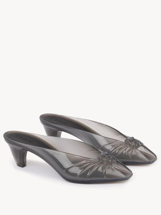26FW 끌로에 뮬/슬리퍼 CH26U17ORQ 065 GRIGIO - CHLOE