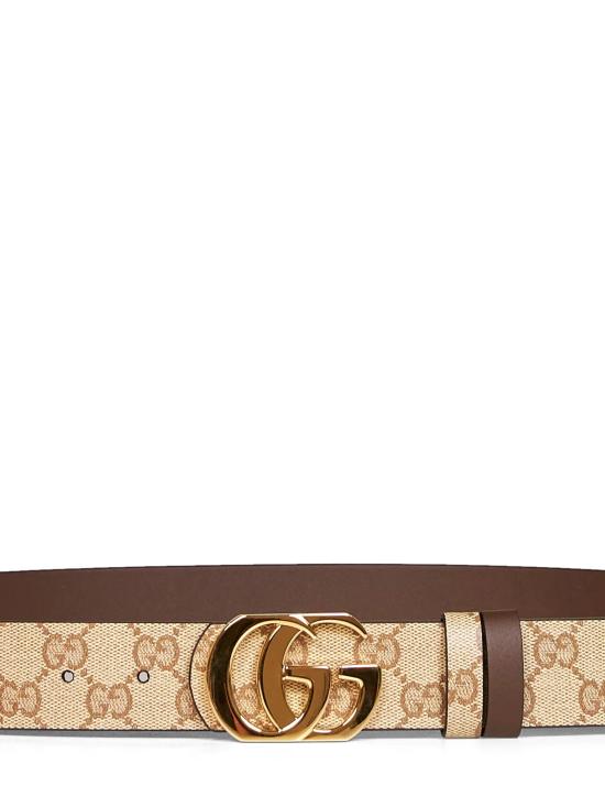 26FW 구찌 리버서블 컷 GG 마몽 벨트 리버서블 컷 GG 마몽 벨트 874723AAGRK 9751 - GUCCI