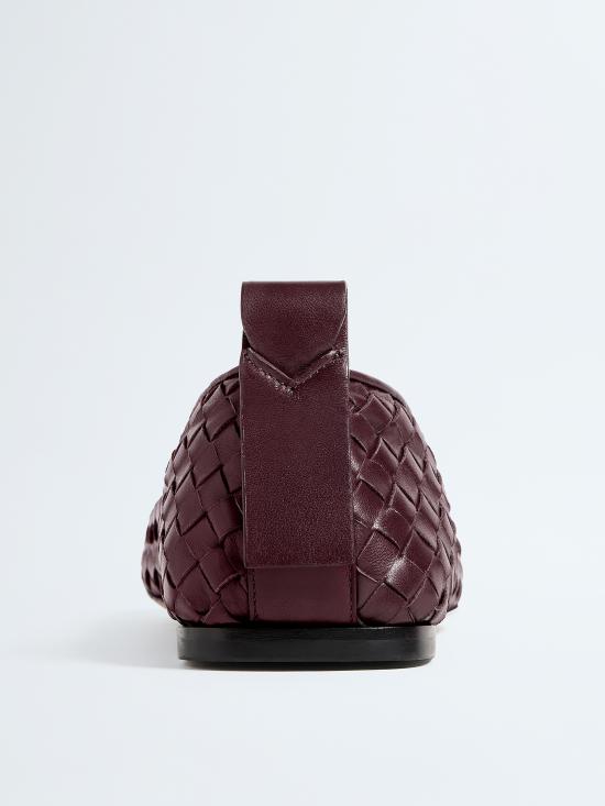 26FW 보테가베네타 플랫 슈즈 868206V2ED0 6176 ROSSO - BOTTEGA VENETA
