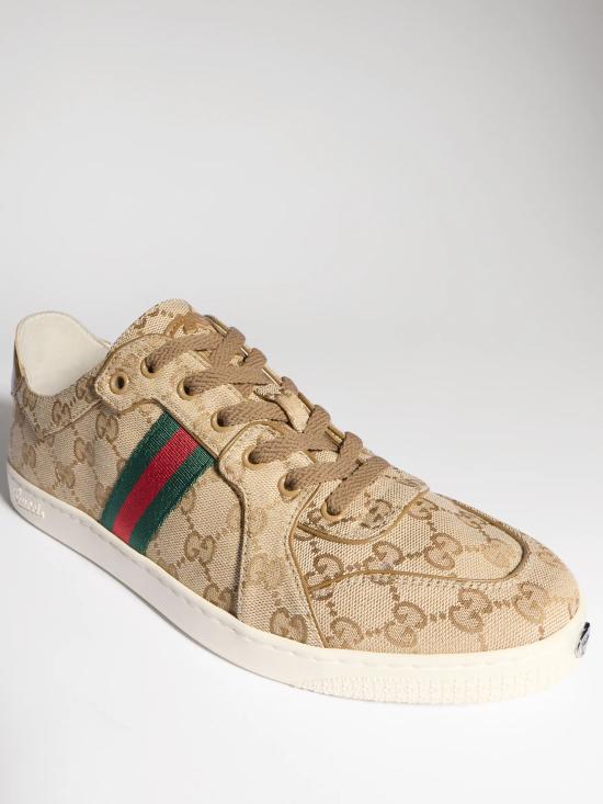 26FW 구찌 스트레치 로우탑 스니커즈 871611FAF48 9644 BEIGE - GUCCI