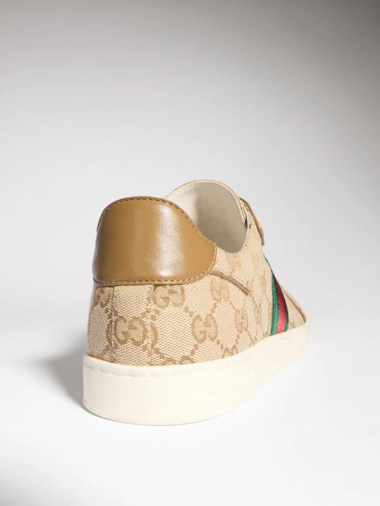 26FW 구찌 스트레치 로우탑 스니커즈 871611FAF48 9644 BEIGE - GUCCI