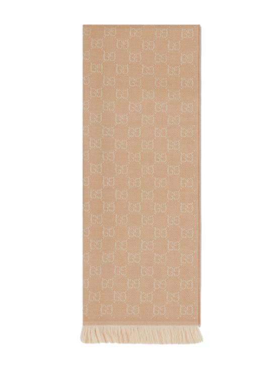 26FW 구찌 GG 울 스카프 8485073G200 9878 BEIGE