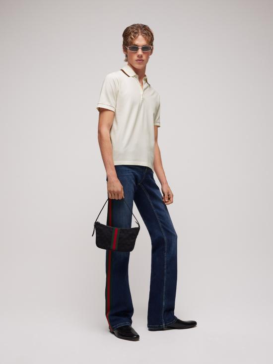 26FW 구찌 폴로 티셔츠 872468XJHX5 9000 Bianco - GUCCI