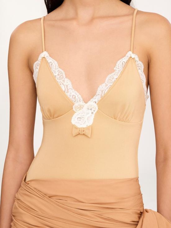 26FW 끌로에 바디수트 티셔츠 CH26UBD34989 277 Rosa - CHLOE