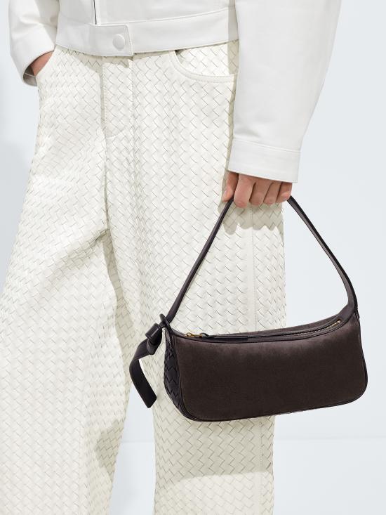 26FW 보테가베네타 노도 숄더 백 876370V6T61 2028 MARRONE - BOTTEGA VENETA