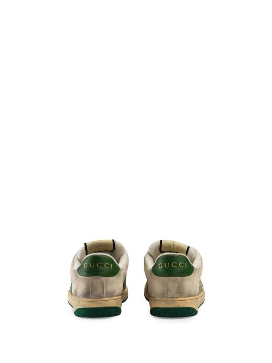 26FW 구찌 스크리너 GG 캔버스 디스트레스드 스니커즈 5465519Y920 9666 BEIGE - GUCCI