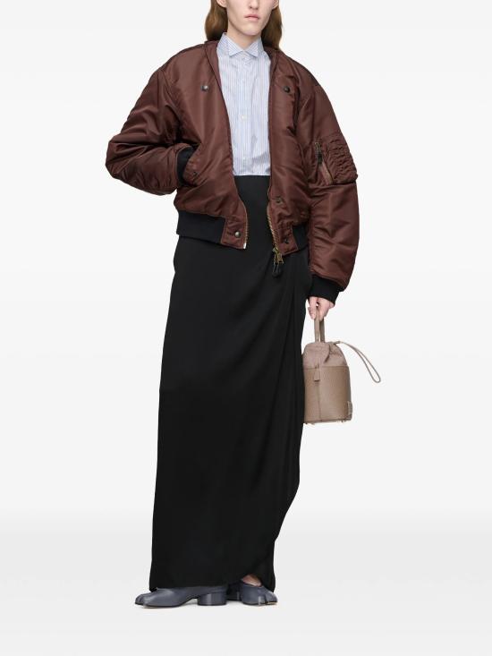 26FW 마르지엘라 롱 스커트 S51MI0014M36047 900 Nero - MAISON MARGIELA