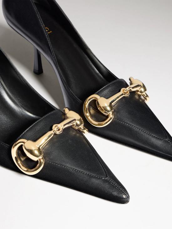26FW 구찌 불바르 가죽 펌프스 875068AAGOE 1000 NERO - GUCCI