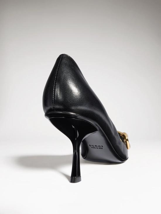 26FW 구찌 불바르 가죽 펌프스 875068AAGOE 1000 NERO - GUCCI