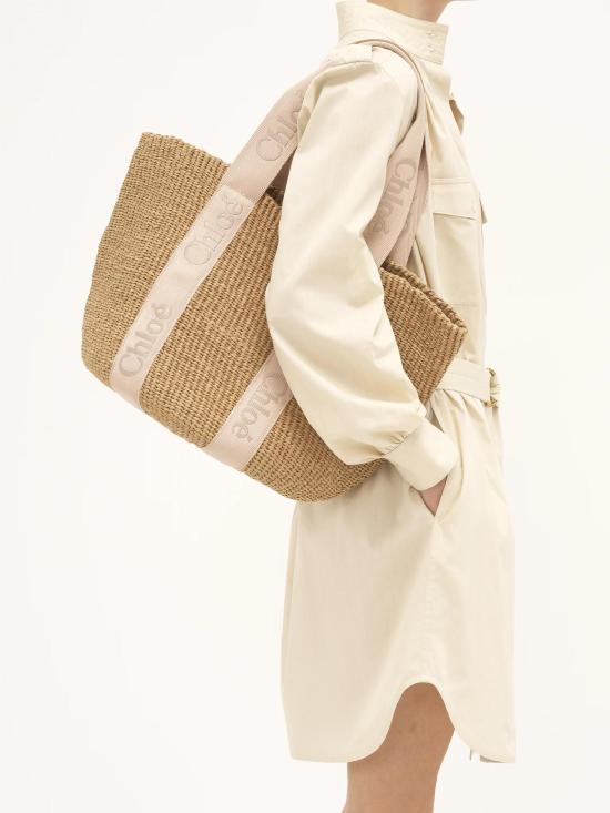 26FW 끌로에 토트백 CHC23AS380L18 26Y Beige - CHLOE