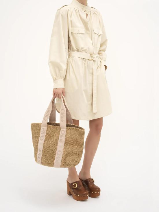 26FW 끌로에 토트백 CHC23AS380L18 26Y Beige - CHLOE