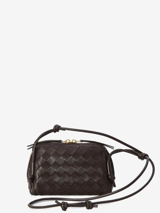 26FW 보테가베네타 인트레치아토 콘서트 파우치 794258VCPP1 2132 Marrone - BOTTEGA VENETA