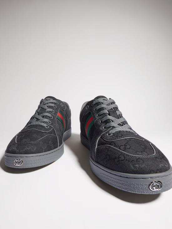 26FW 구찌 스트레치 로우탑 스니커즈 871608FAF48 1068 NERO - GUCCI