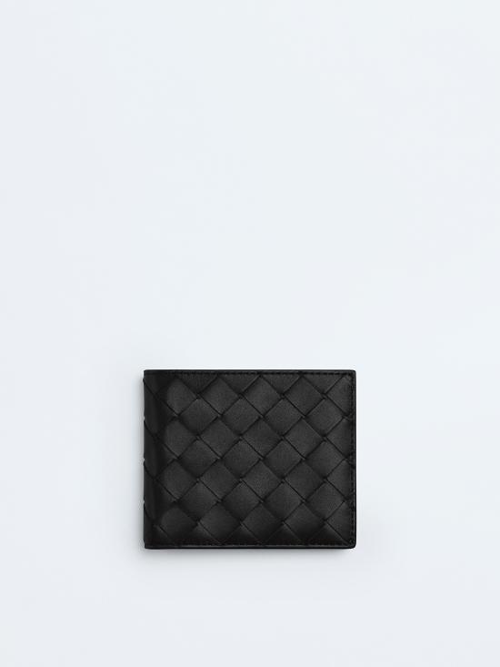 26FW 보테가베네타 인트레치아토 반지갑 743211VCPQ4 8803 NERO