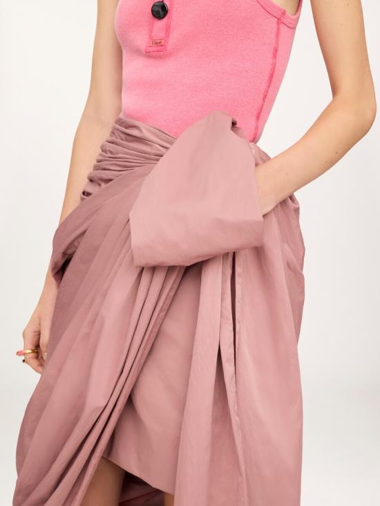 26FW 끌로에 숏 스커트 CH26UJU60013 27T ROSA - CHLOE