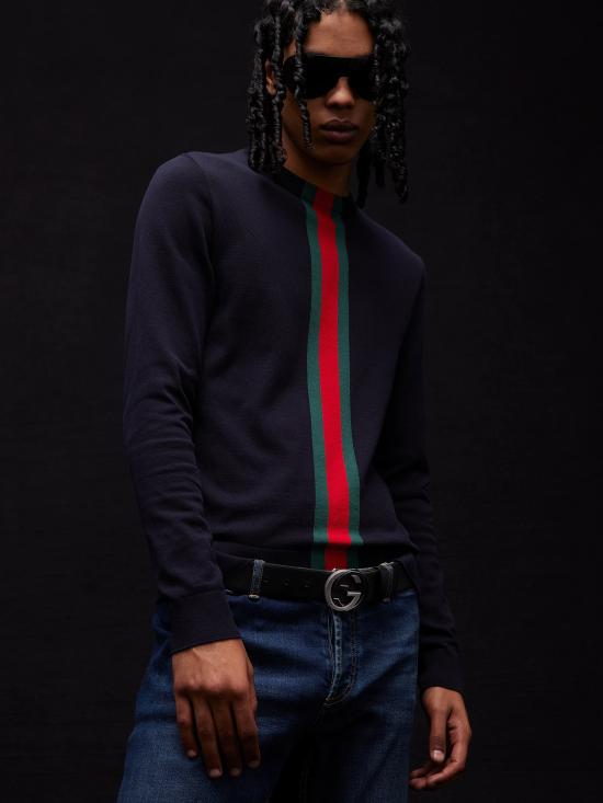 26FW 구찌 스웨터 875177XKFPC 4152 Blu - GUCCI
