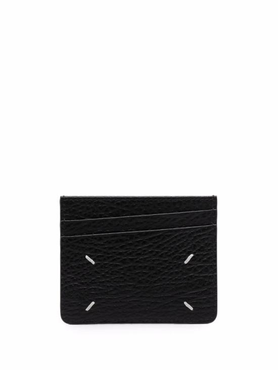 26FW 마르지엘라 4스티치 카드 홀더 SA1VX0006P4455 T8013 Nero - MAISON MARGIELA