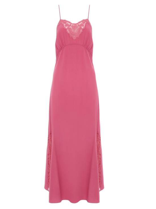 26FW 끌로에 롱 원피스 CH26UR137005 6AQ Fucsia