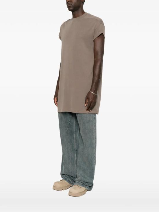 26FW 릭 오웬스 반팔 티셔츠 RU02F4255JDC 34 Grigio - RICK OWENS