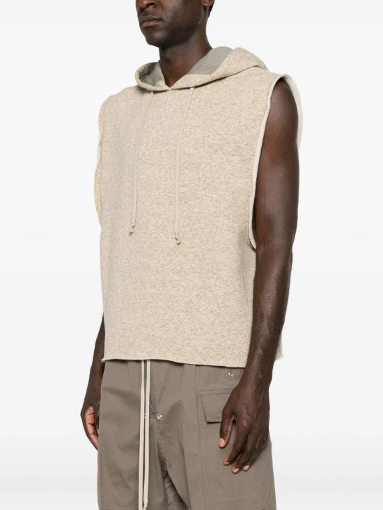 26FW 릭 오웬스 후드 티셔츠 RU02F4153WFE 21 Grigio - RICK OWENS