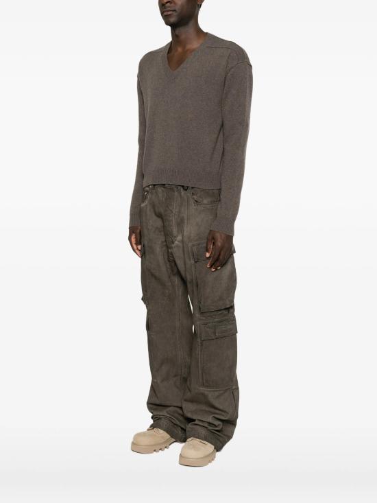 26FW 릭 오웬스 스웨터 RU02F4650WSBR 34 Grigio - RICK OWENS