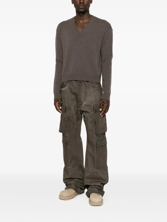 26FW 릭 오웬스 스웨터 RU02F4650WSBR 34 Grigio - RICK OWENS