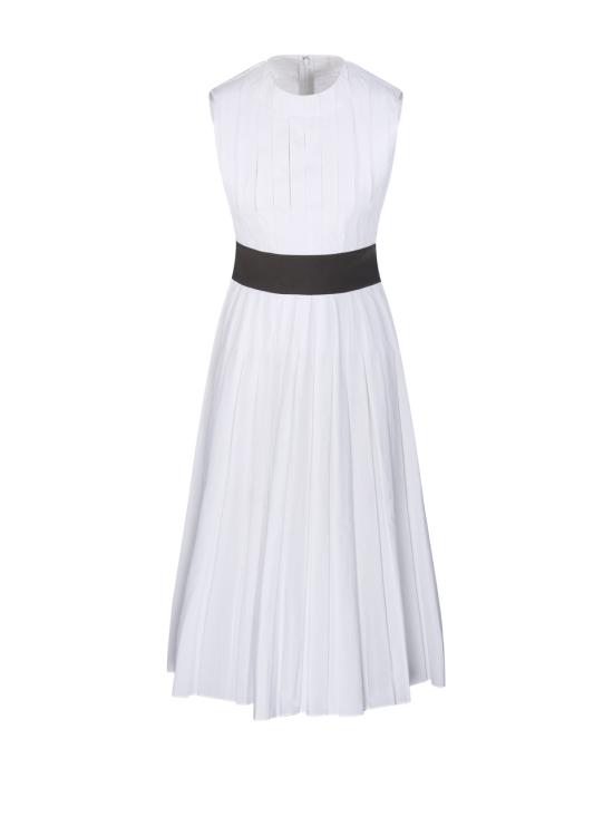 26SS 토리버치 미디 원피스 177632 100 WHITE