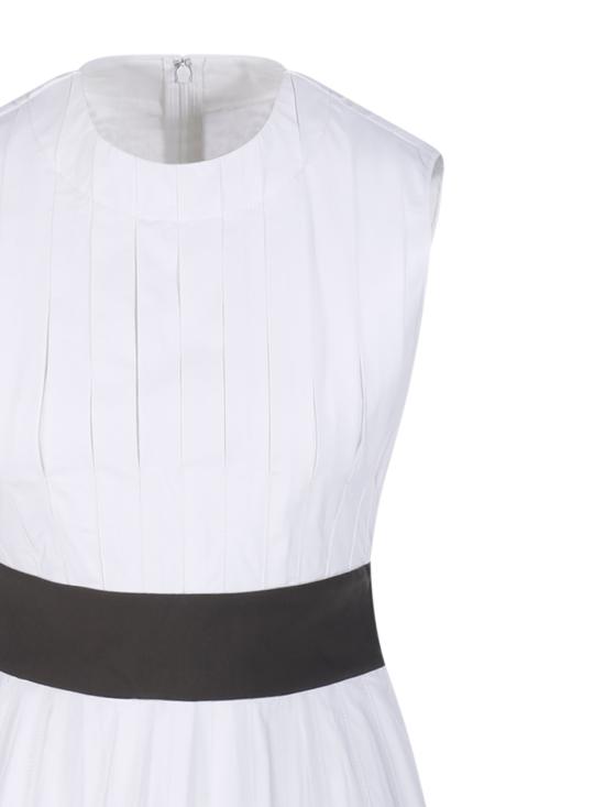26SS 토리버치 미디 원피스 177632 100 WHITE - TORY BURCH