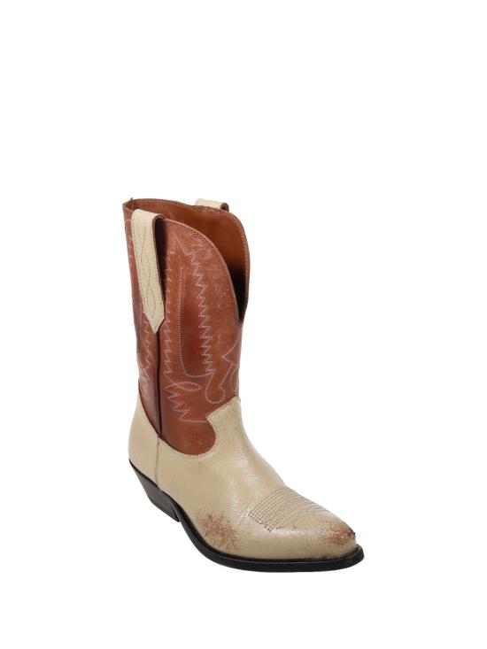 26SS 골든구스 위시 스타 부츠 GWF01050 F008201 15684 CREAM BROWN - GOLDEN GOOSE