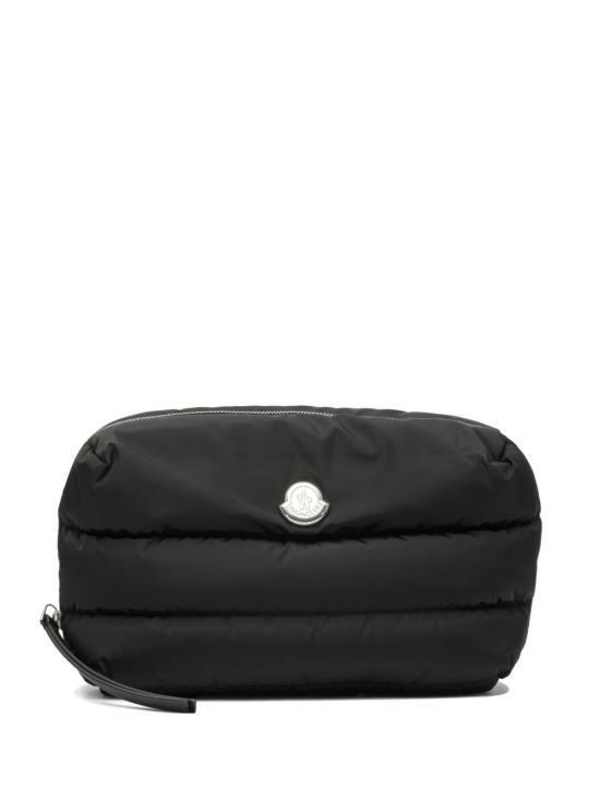 26FW 몽클레어 카라독 퀼티드 뷰티 케이스 6A00003M 6275999 Nero