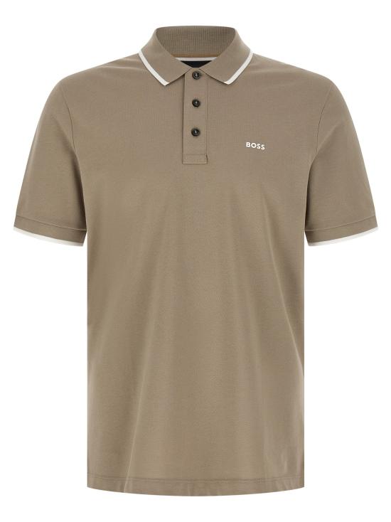 26SS 휴고보스 폴로 티셔츠 50494697 250 BEIGE KHAKI