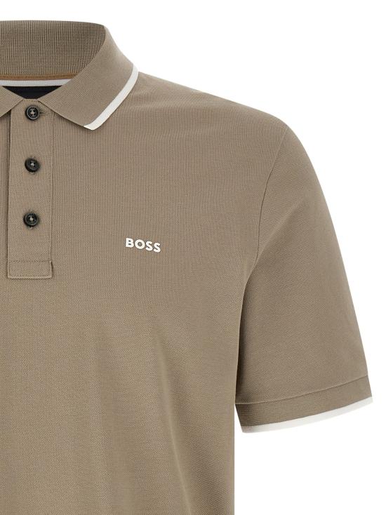 26SS 휴고보스 폴로 티셔츠 50494697 250 BEIGE KHAKI - HUGO BOSS