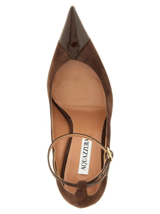 26FW 아쿠아주라 힐/펌프스 오디세아 펌프스 브라운 - AQUAZZURA