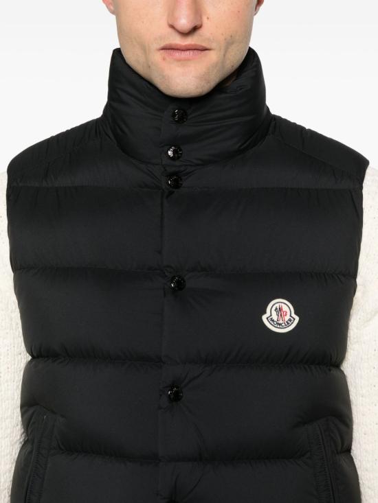 26FW 몽클레어 팁 다운 질레 1A00096 597YD 999 BLACK DOM - MONCLER