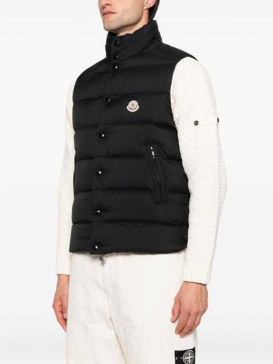 26FW 몽클레어 팁 다운 질레 1A00096 597YD 999 BLACK DOM - MONCLER
