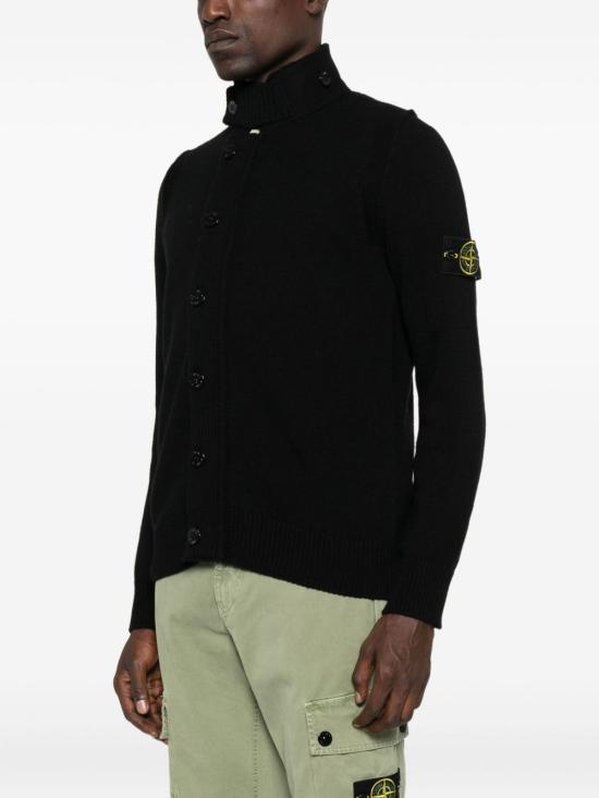 26FW 스톤 아일랜드 가디건 L2S15 5100047 S00A3 V0029 LEAD GREY MELANGE DOM - STONE ISLAND
