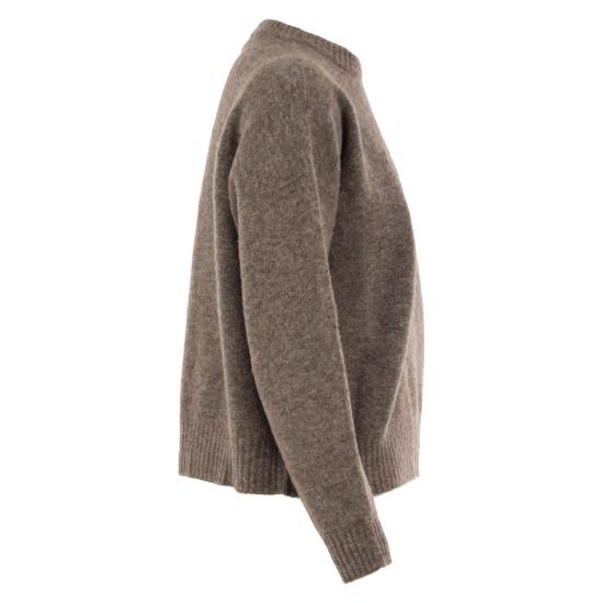 26FW 위켄드막스마라 알파카 울 블렌드 스웨터 알파카 울 블렌드 스웨터 2625366152600 BROWN - WEEKEND MAX MARA