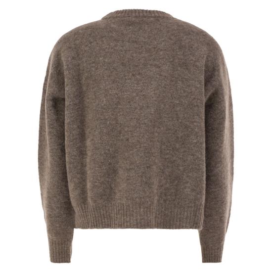 26FW 위켄드막스마라 알파카 울 블렌드 스웨터 알파카 울 블렌드 스웨터 2625366152600 BROWN - WEEKEND MAX MARA