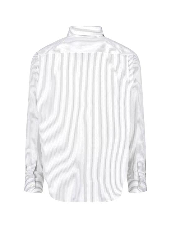 26FW 생로랑 긴팔 셔츠 867719 Y2O11 9787 White - SAINT LAURENT