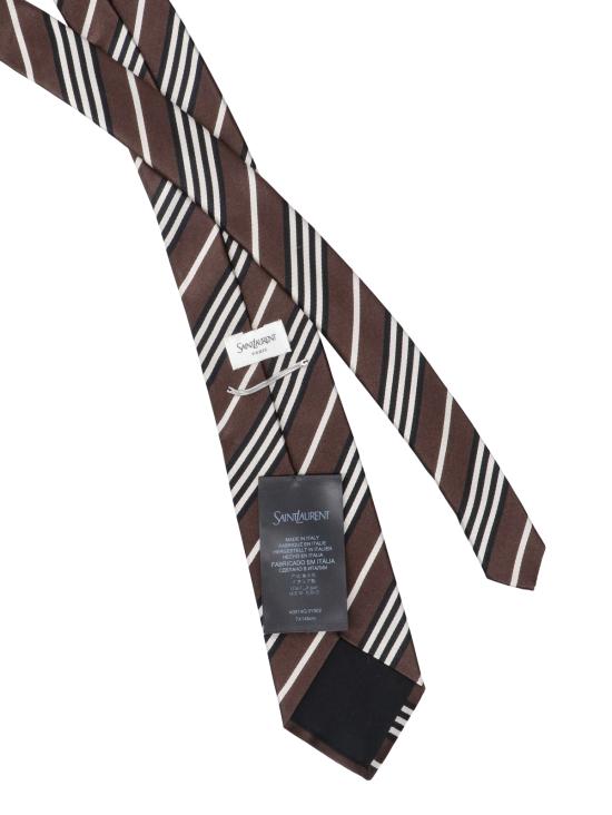 26FW 생로랑 넥타이 A0014Q 3Y002 2578 BROWN - SAINT LAURENT