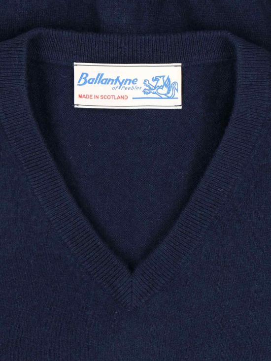 26FW 발렌타인 스웨터 B2P001 12K00 13777 Blue - BALLANTYNE