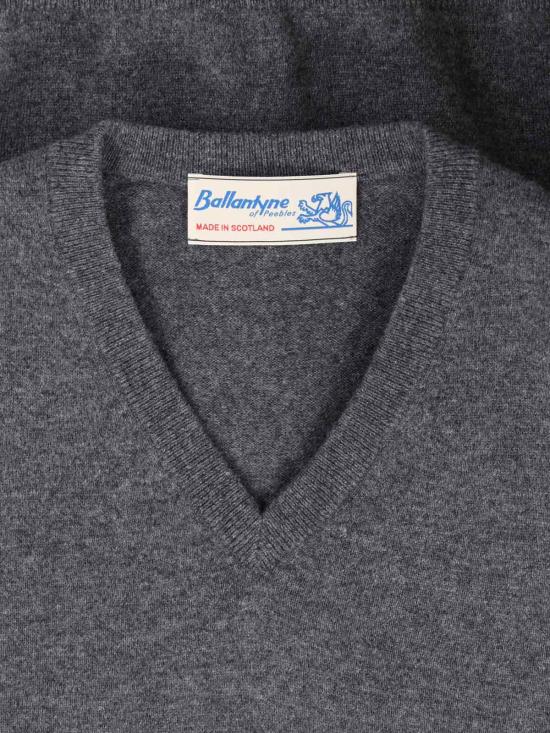 26FW 발렌타인 스웨터 B2P001 12K00 00920 Grey - BALLANTYNE