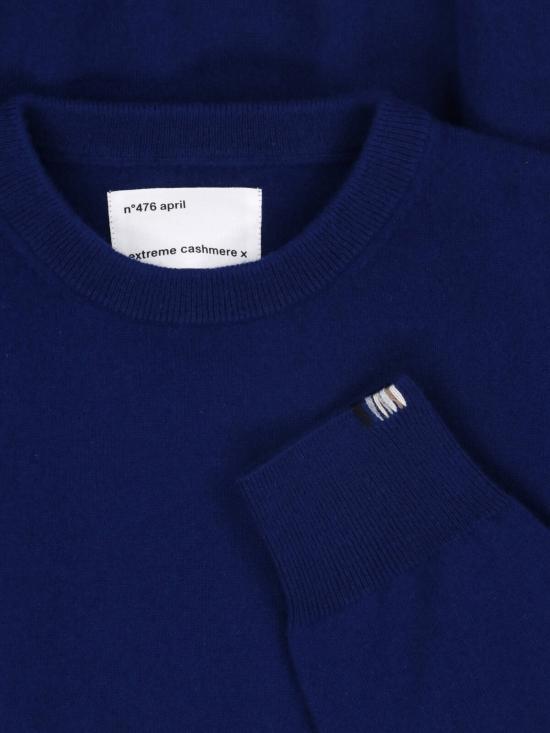 26FW 익스트림캐시미어 스웨터 APRIL MIDNIGHT Blue - EXTREME CASHMERE