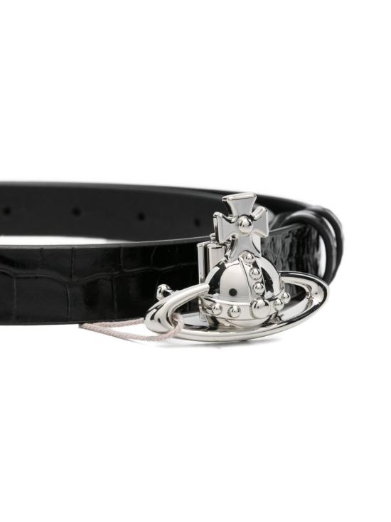 26FW 비비안웨스트우드 벨트 82010088W L0098 N401 Black - VIVIENNE WESTWOOD
