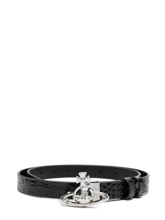 26FW 비비안웨스트우드 벨트 82010088W L0098 N401 Black