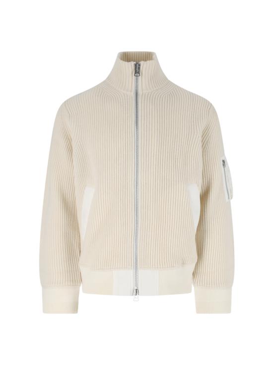 26FW 사카이 스웨터 26 04128M 151 White